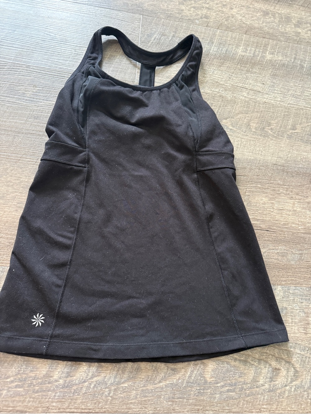 Athleta Black Racerback Workout Tank